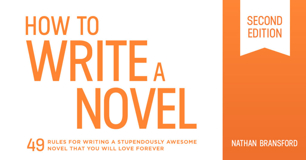 Cover of the writing guide "How to Write a Novel" by Nathan Bransford
